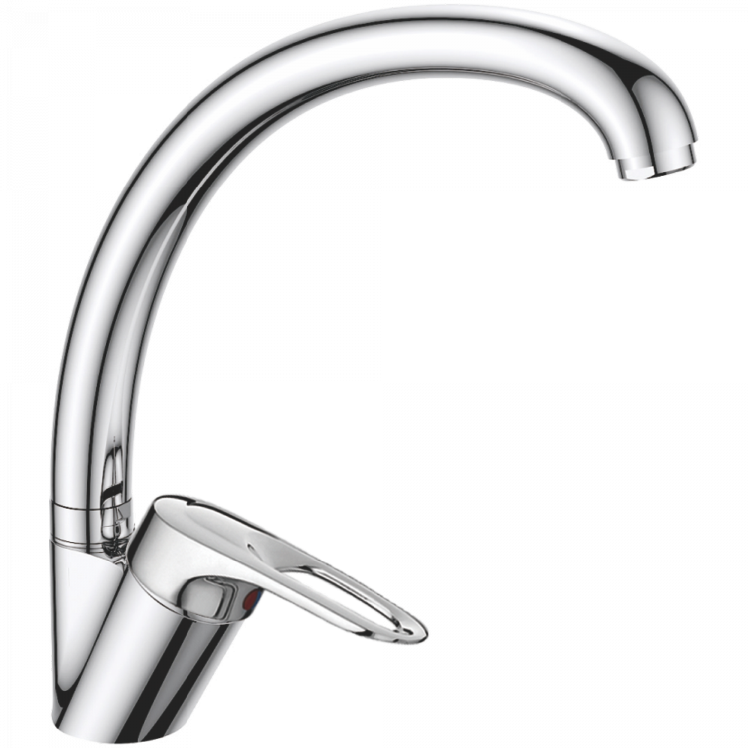 Смеситель для кухни Haiba HB 4104, хром