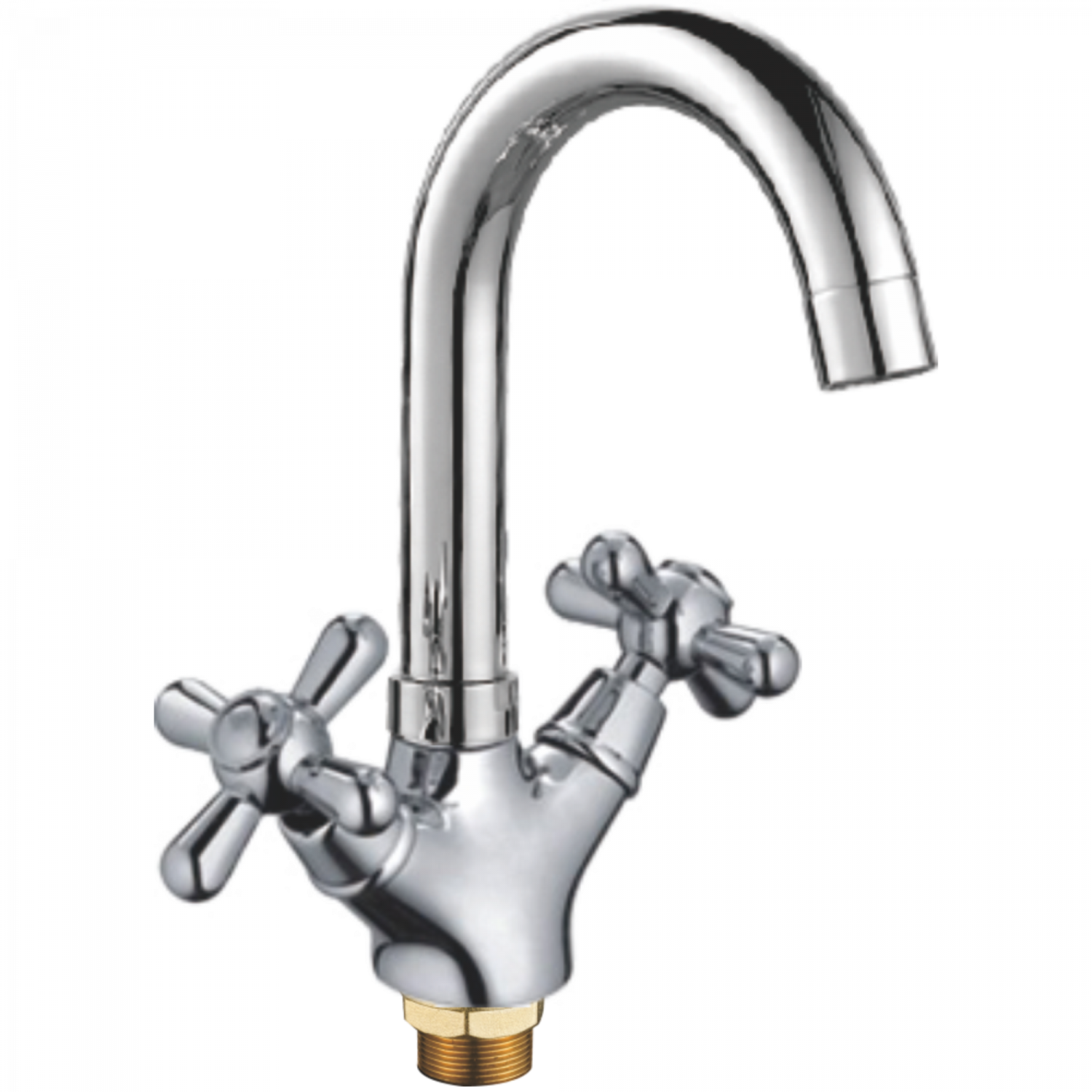 Смеситель для кухни Haiba HB 4525, хром