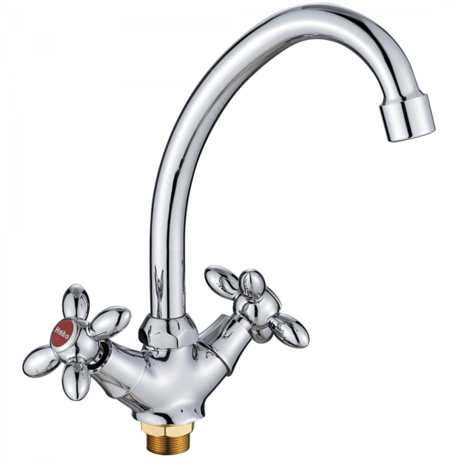 Смеситель для кухни Haiba HB 4927, хром