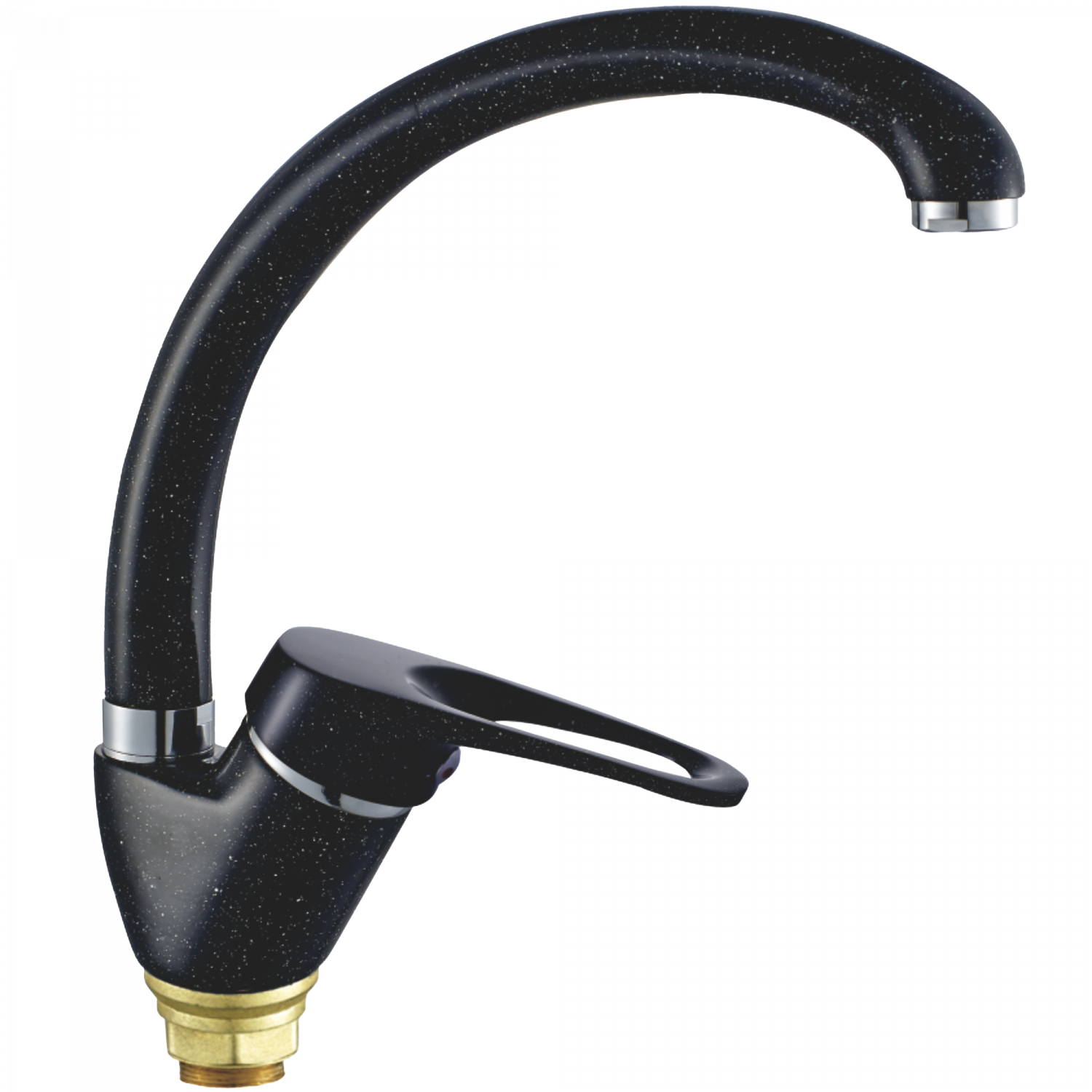 Смеситель для кухни Haiba HB 4113-7, черный