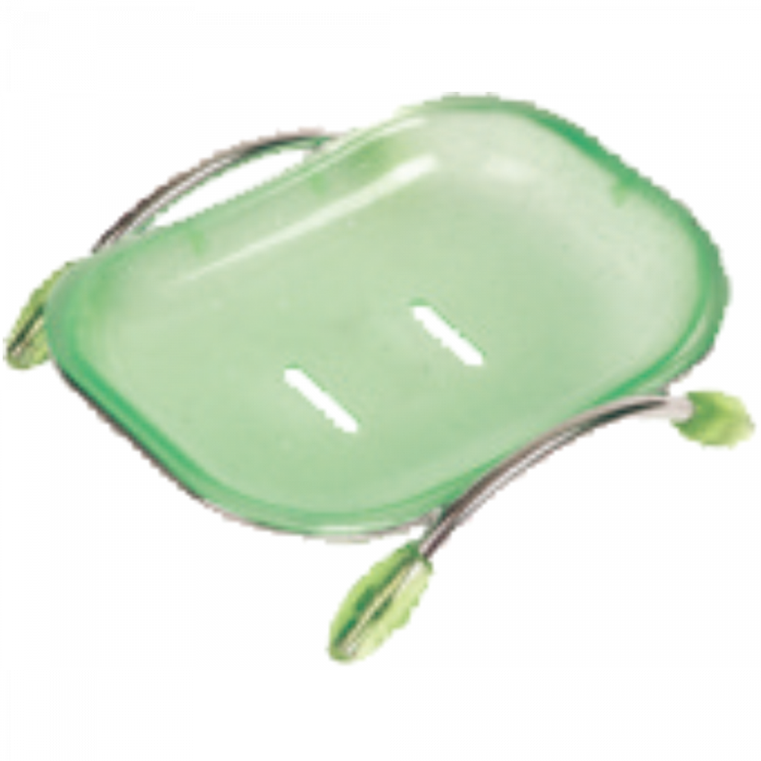 Мыльница пластиковая/настольная (зеленая) Haiba HB 333