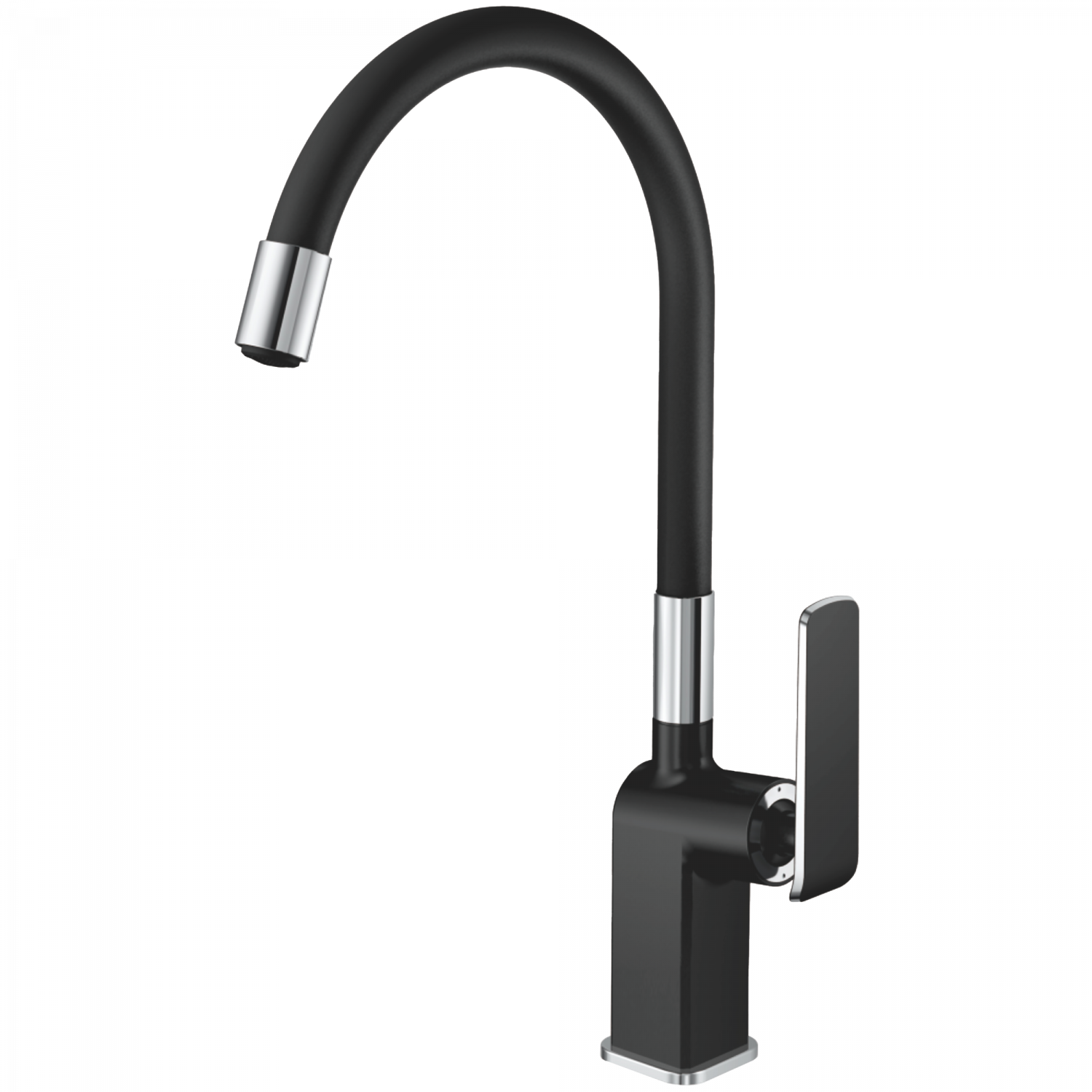 Смеситель для кухни Haiba HB 73548-7, черный