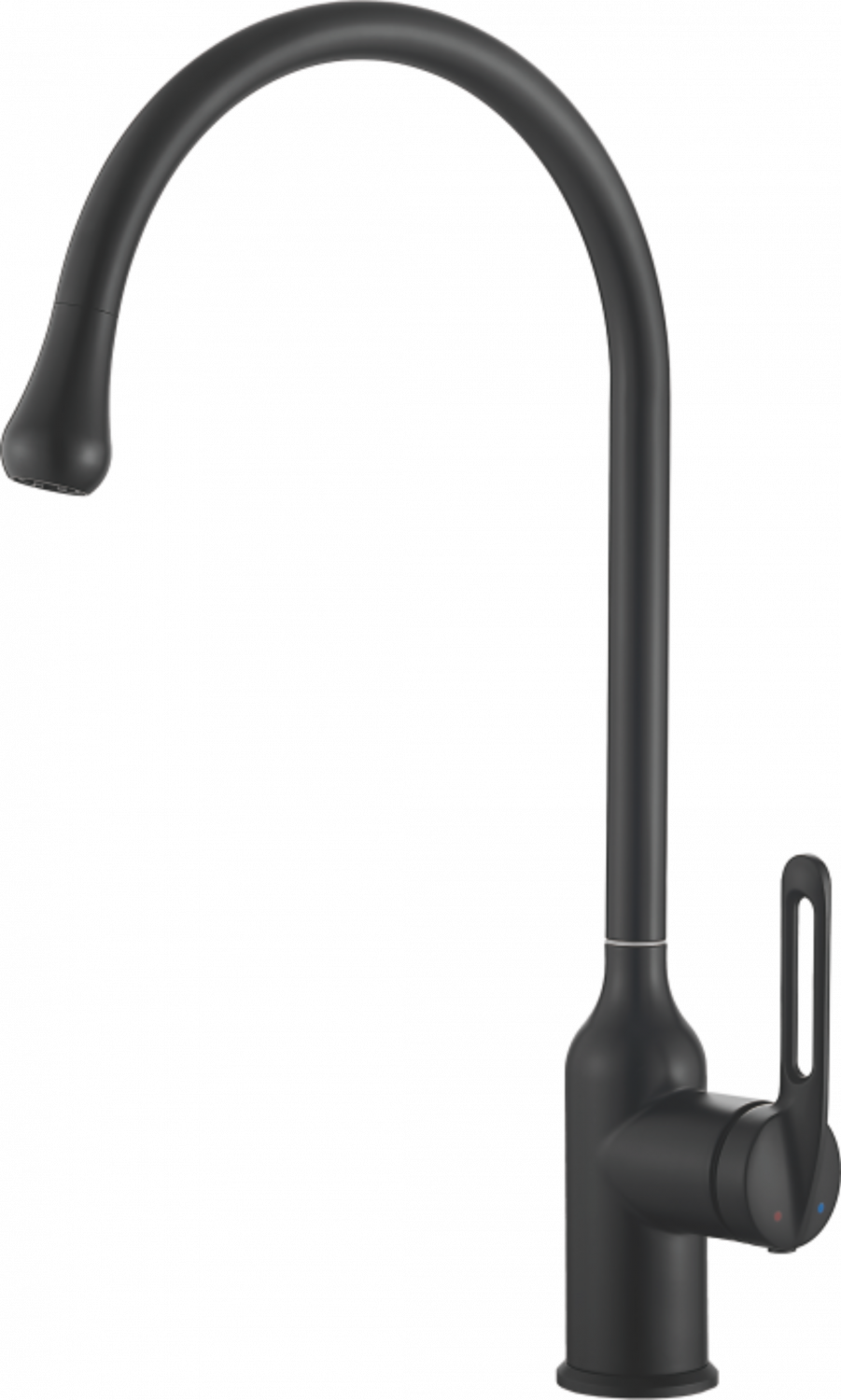 Смеситель для кухни, нержавеющая сталь, черный HB 41830-7