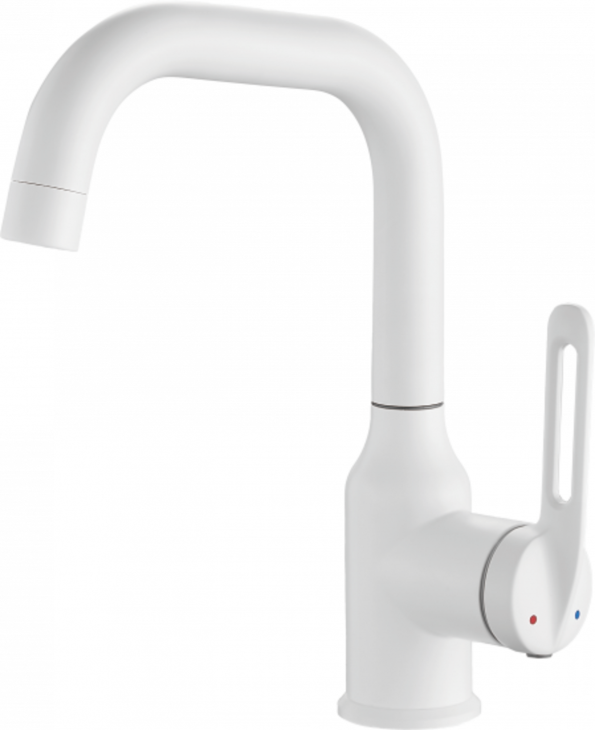 Смеситель для раковины, нержавеющая сталь, белый HB 10825-8