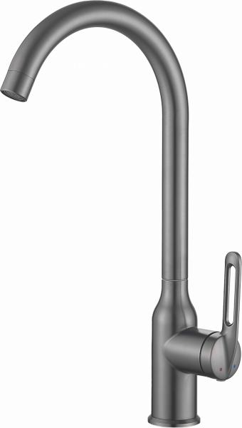 Смеситель для кухни, нержавеющая сталь, оружейная сталь HB 40830-3