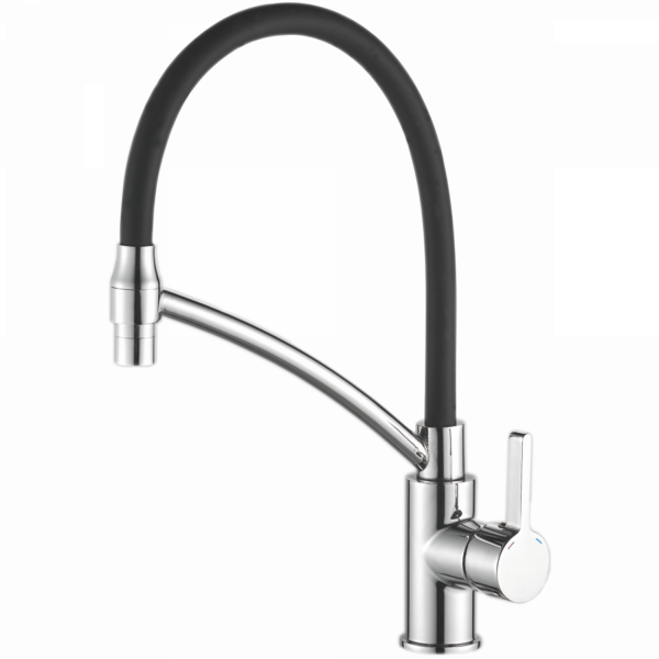 Смеситель для кухни Haiba HB 73643-7, черный