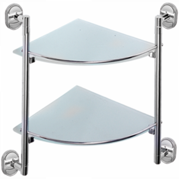 Полка 2-ярусная угловая Haiba HB 1907-2