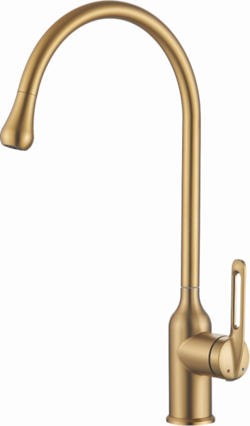 Смеситель для кухни, нержавеющая сталь, золото HB 41830-5