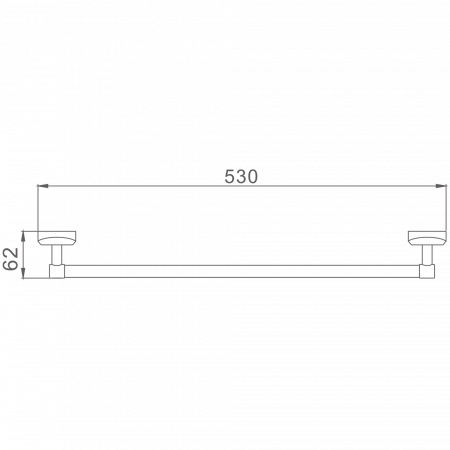 Одинарный Держатель Haiba HB 1601