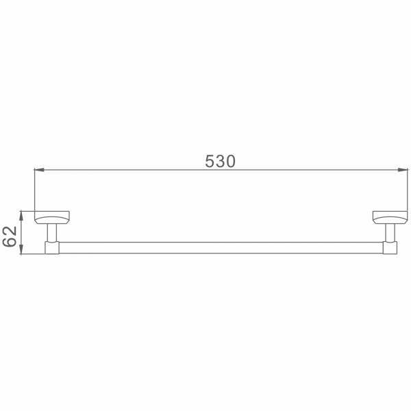 Одинарный Держатель Haiba HB 1601