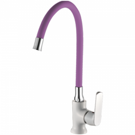 Силиконовый Гибкий излив (фиолетовый) HB 7179-9