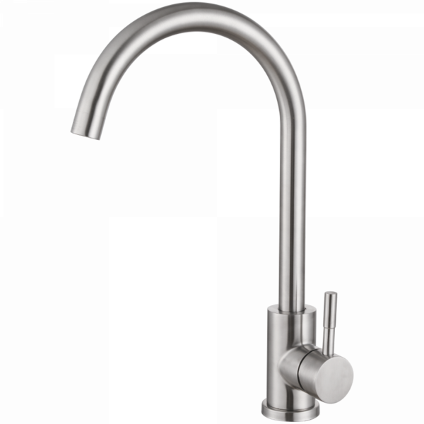 Смеситель для кухни Haiba HB 71304-3, сталь