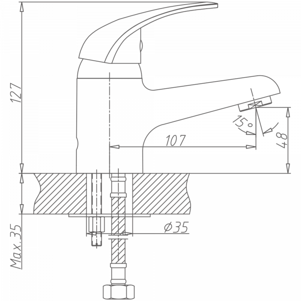 Смеситель для раковины Haiba HB 1003
