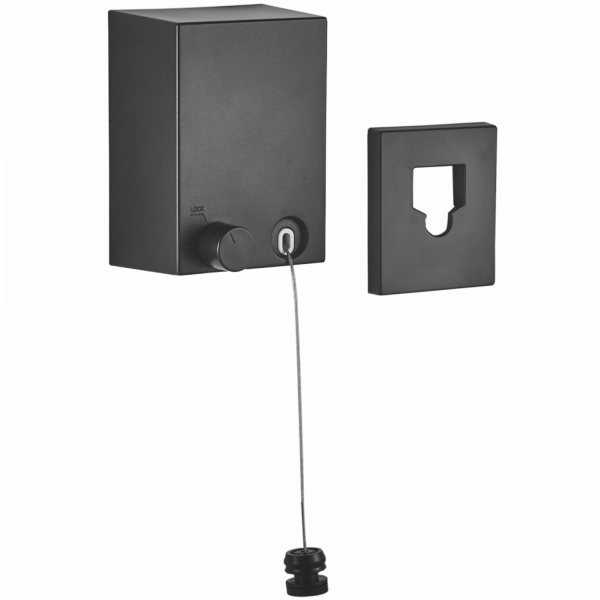 Выдвижная сушилка для белья, черный HB 121-7