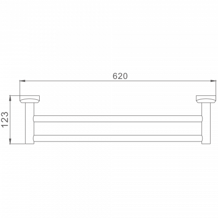 Двойной Держатель Haiba HB 1609
