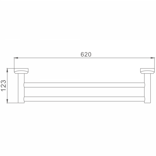 Двойной Держатель Haiba HB 1609