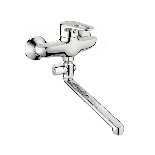 Смеситель для ванны Haiba HB 2168, хром