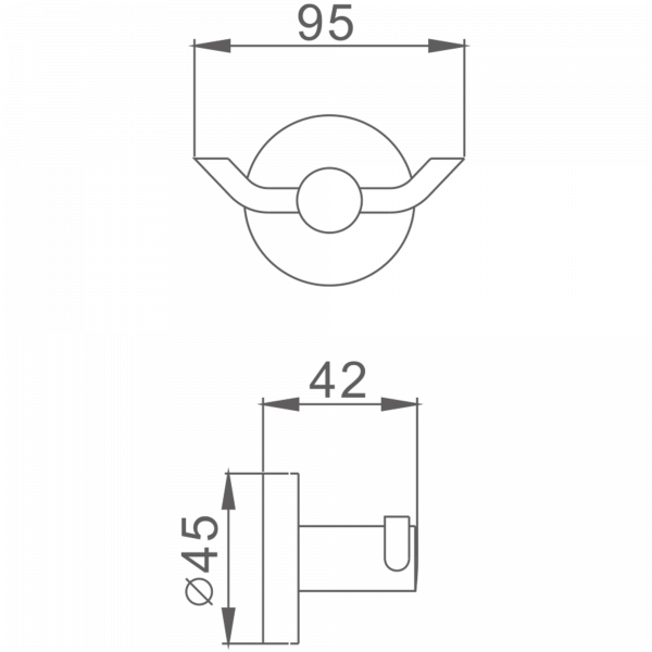 Крючок Haiba HB 8705-2