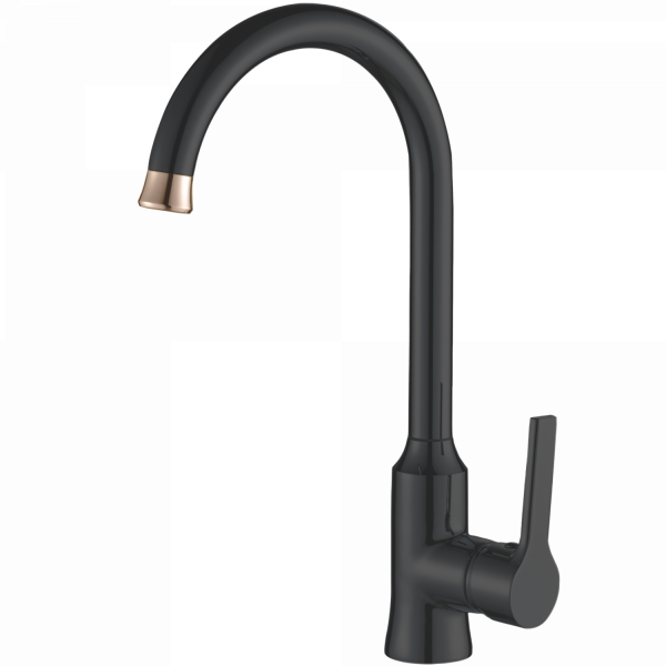 Смеситель для кухни, латунь, черный HB 70652-7