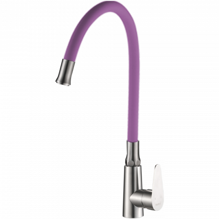Силиконовый Гибкий излив (фиолетовый) HB 7180-9