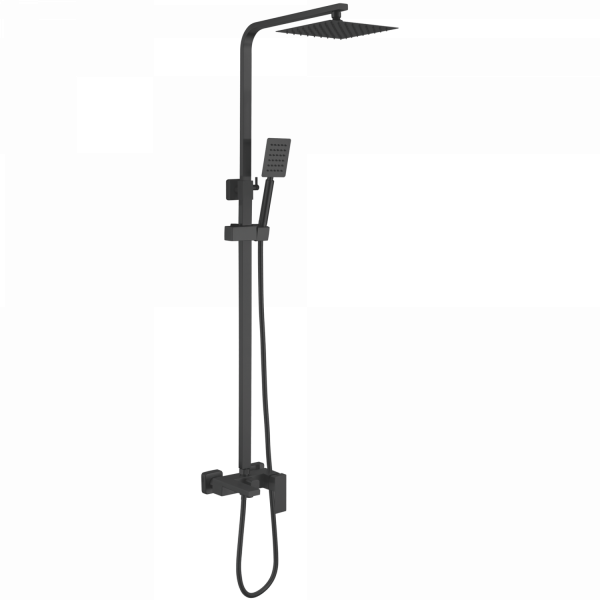 Душевая система, тропический душ, нержавеющая сталь, черный HB 24803-7
