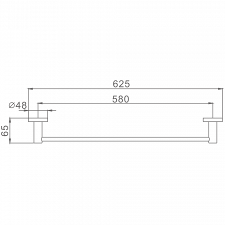 Одинарный Держатель Haiba HB 8701