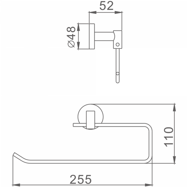 Держатель для полотенец Haiba HB 1703-2