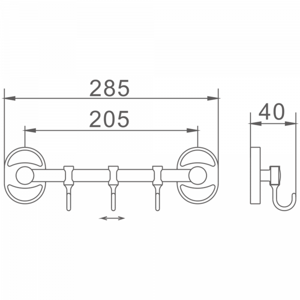 3 крючка Haiba HB 1915-3