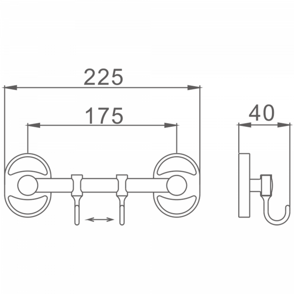 2 крюяка Haiba HB 1915-2