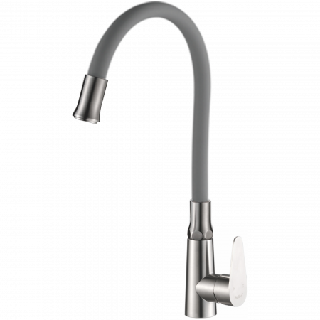 Силиконовый Гибкий излив (серый) HB 7180-3