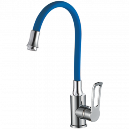 Силиконовый Гибкий излив (синий) HB 7179-4