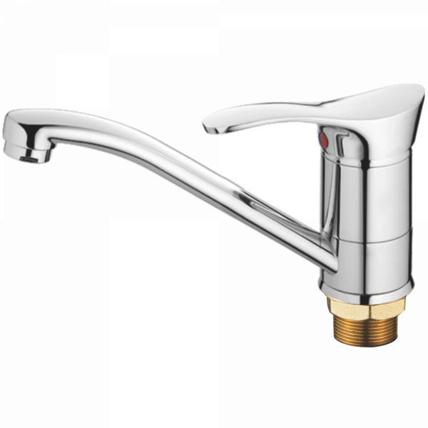 Смеситель для кухни Haiba HB 4501-2, хром