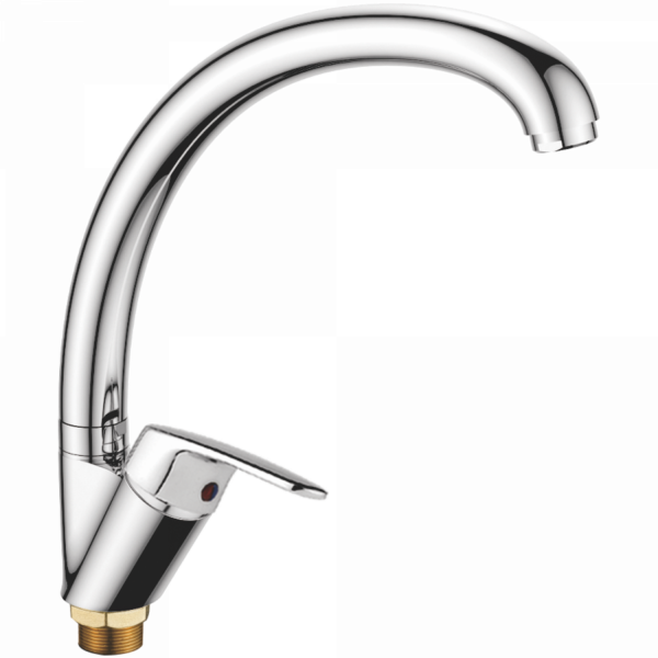 Смеситель для кухни Haiba HB 4116-2, хром