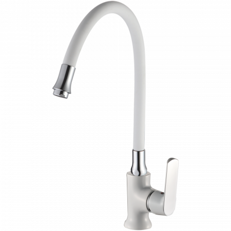 Силиконовый Гибкий излив (белый) HB 7179-8