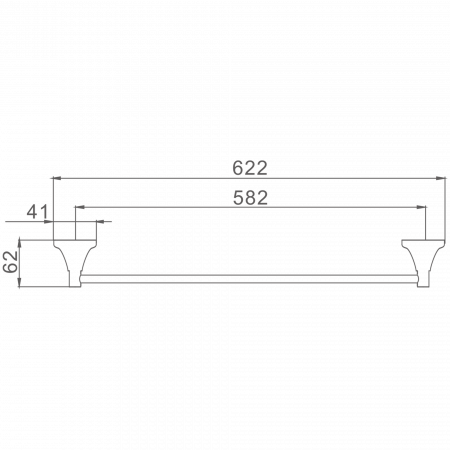 Одинарный Держатель Haiba HB 8501