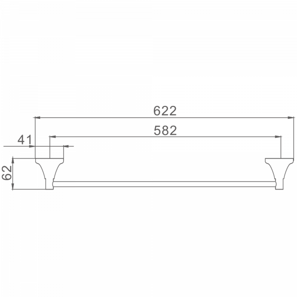 Одинарный Держатель Haiba HB 8501