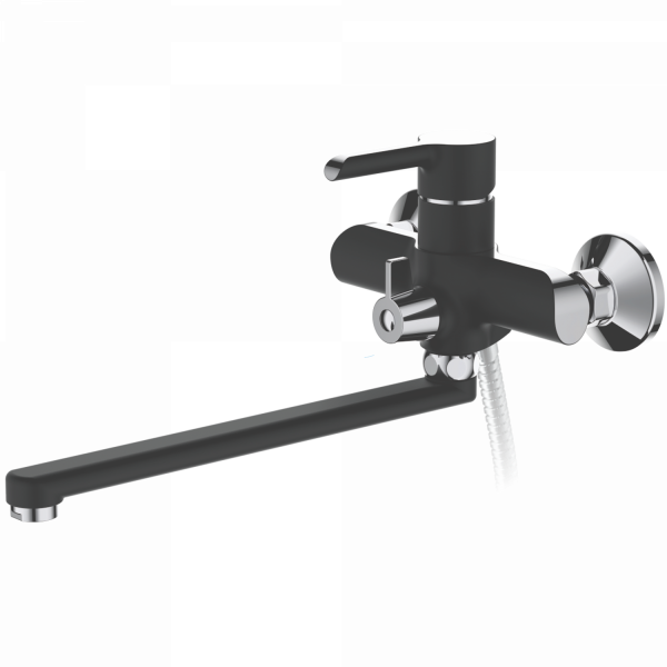 Смеситель для ванны Haiba HB 22805-7, черный