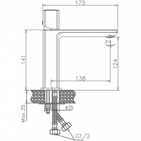 Смеситель для раковины Haiba HB 10577