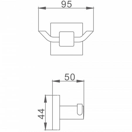 Крючок Haiba HB 8605-2