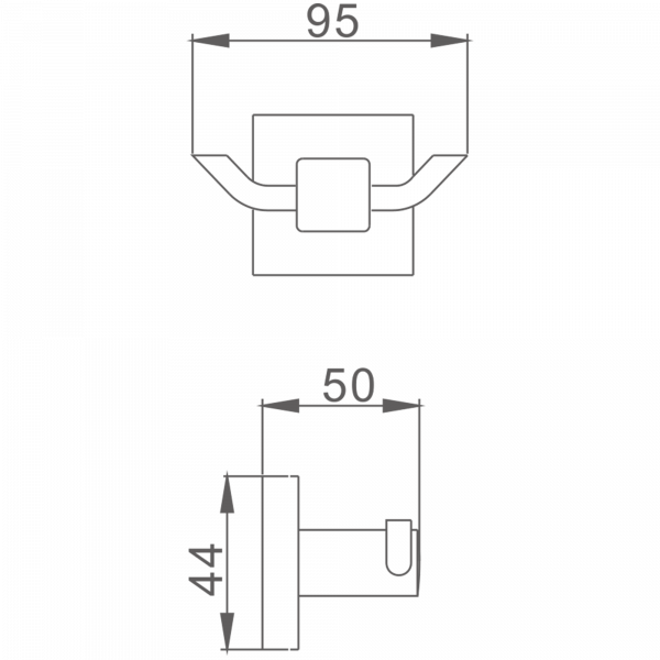 Крючок Haiba HB 8605-2