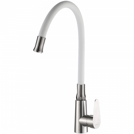 Силиконовый Гибкий излив (белый) HB 7180-8