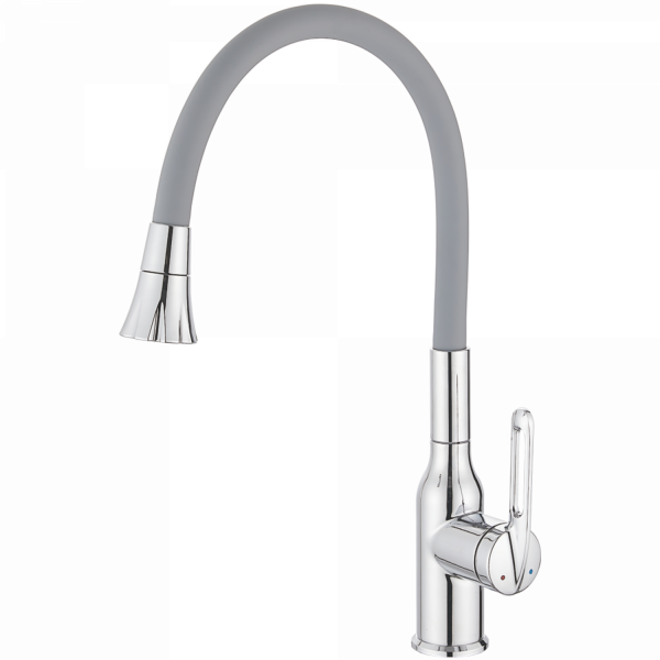 Смеситель для кухни, нержавеющая сталь, хром HB 42830