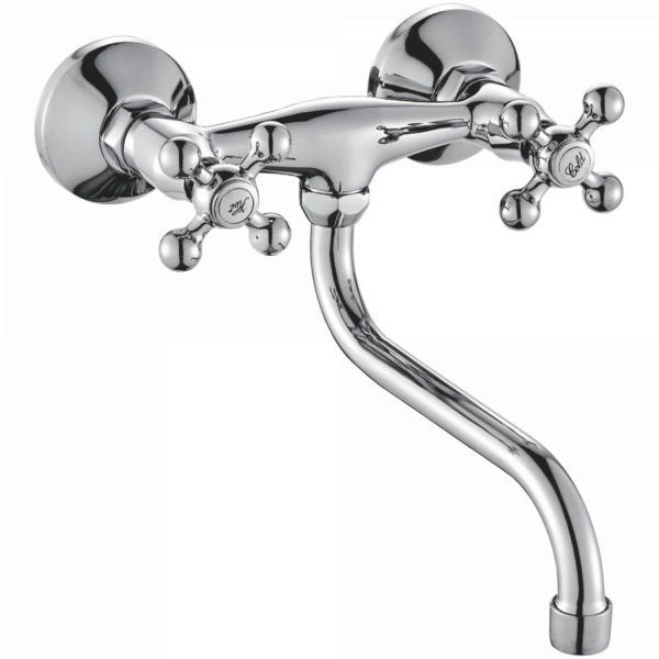 Смеситель для кухни Haiba HB 4319, хром