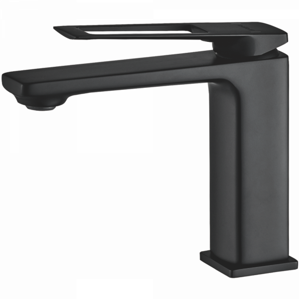 Смеситель для раковины, латунь, черный HB 10817-7