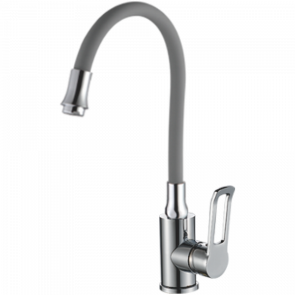 Силиконовый Гибкий излив (серый) HB 7179-3