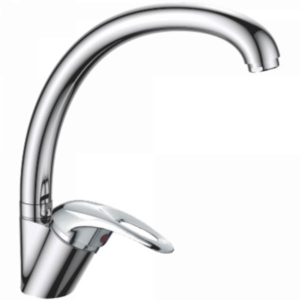 Смеситель для кухни Haiba HB 4103-2, хром