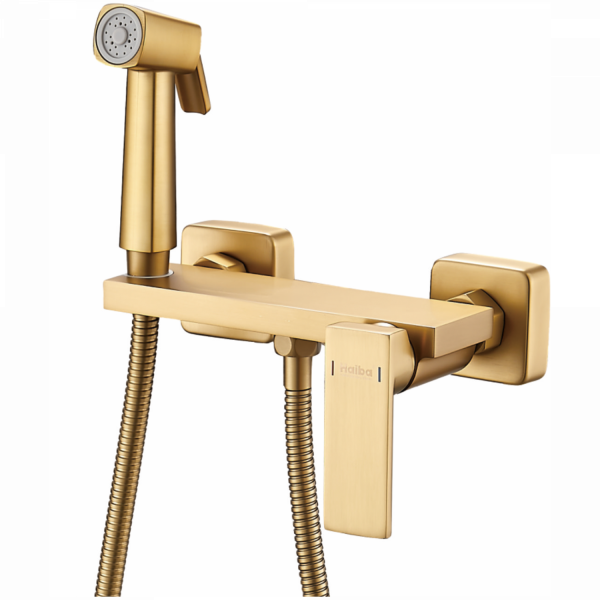 Смеситель с гигиеническим душем Haiba HB 5517-5