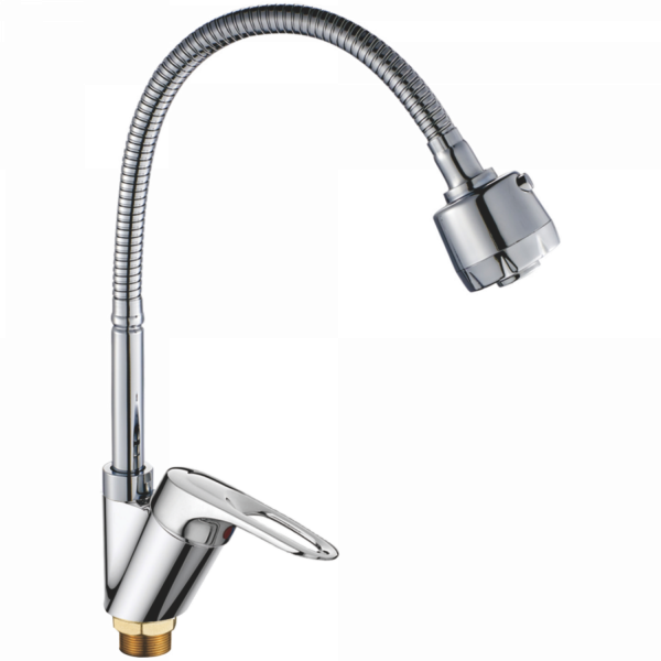 Смеситель для кухни Haiba HB 4304-3, хром