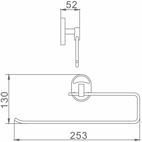Держатель для полотенец Haiba HB 1903-2