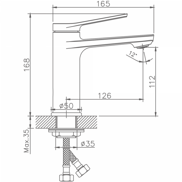 Смеситель для раковины Haiba HB 10572